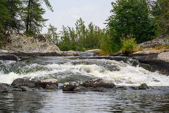 Falls on the Drinking River between Rink and Soroski Lake.