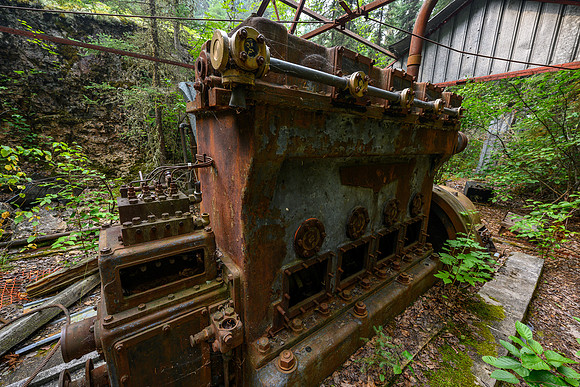 Exploring an old uranium mine site from the 1950's on Drope Lake.