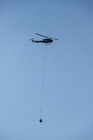 Fighting the Devil Lake wildfire.