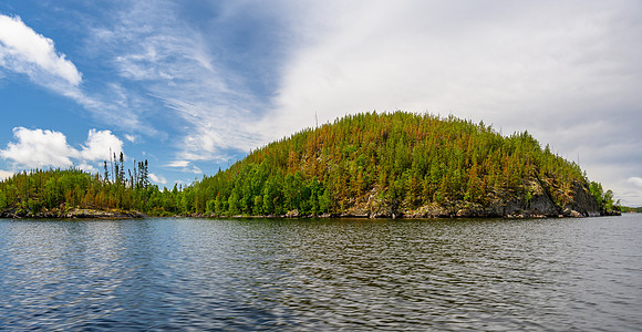 The north end of Wapassini Lake.