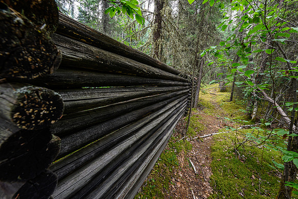 Exploring an old uranium mine site from the 1950's on Drope Lake.