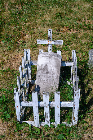 Old graves, many of them from very young people as young as 3 days old!