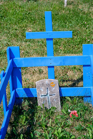 Old graves, many of them from very young people as young as 3 days old!