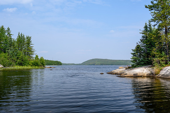 Entering Soroski Lake.