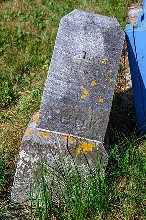 Old graves, many of them from very young people as young as 3 days old!