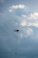 Fighting the Devil Lake wildfire.