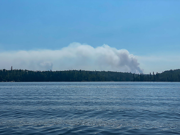 New wildfires south of Stanley Mission.