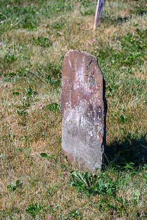 Old graves, many of them from very young people as young as 3 days old!