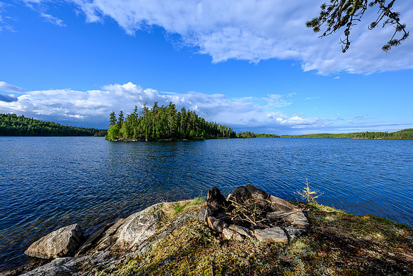 Views from sunrise camp on Robertson Lake.