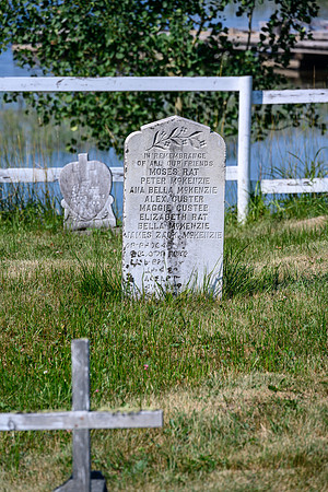 Old graves, many of them from very young people as young as 3 days old!