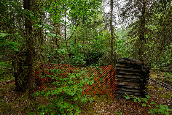 Exploring an old uranium mine site from the 1950's on Drope Lake.