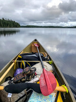 Paddling Douglas Lake.