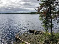 Campsite on Page Lake.
