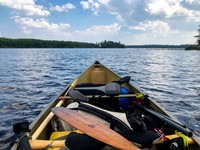 Paddling Telescope Lake.