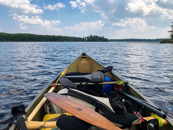 Paddling Telescope Lake.