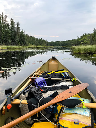 The unnamed lake between Bell and Page Lake.
