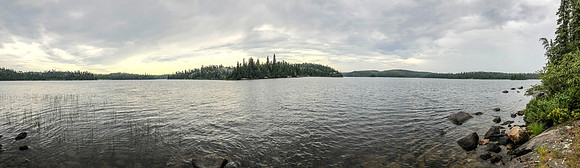 A calm evening.