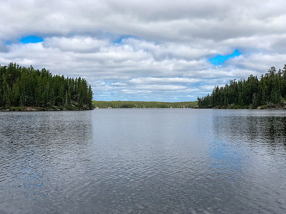 Paddling Page Lake.