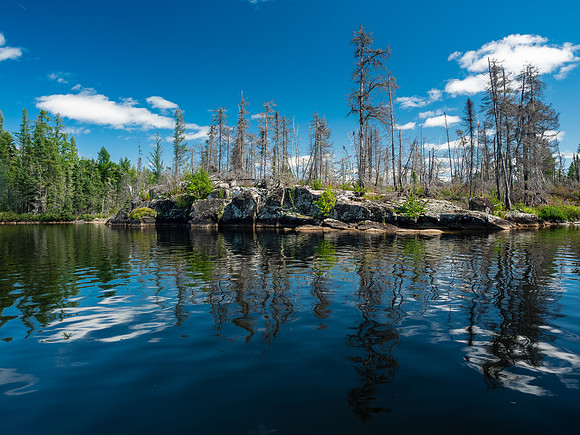 Paddling Page Lake.
