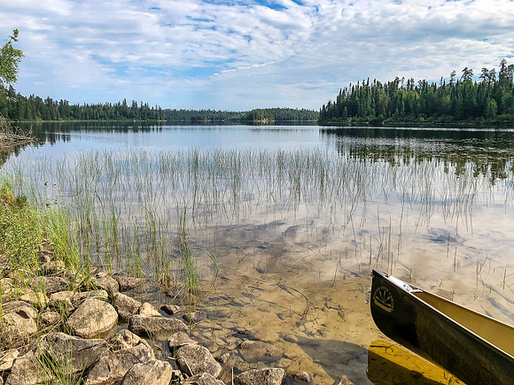 Saying goodbye to Onnie Lake.