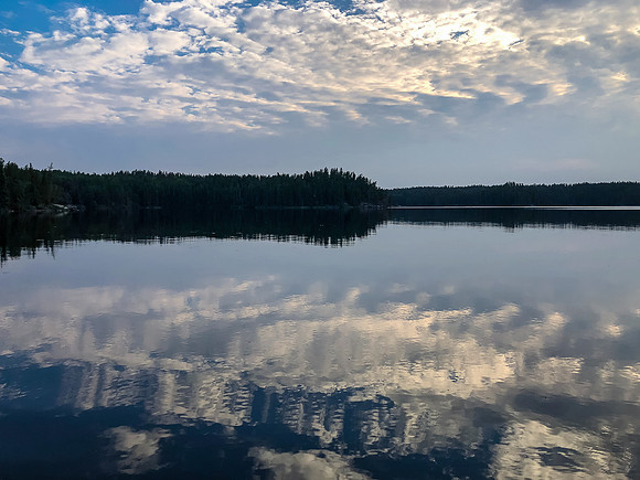 Paddling Page Lake.