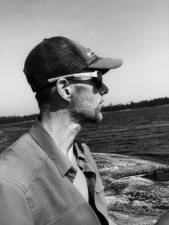Lunch break on Upper Hatchet Lake.