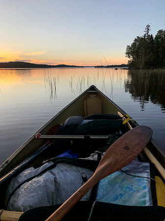 Early morning paddle on Telescope Lake.