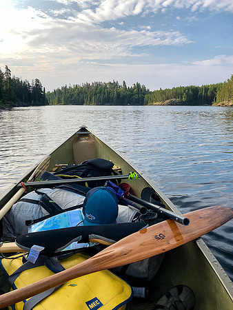 Paddling Page Lake.