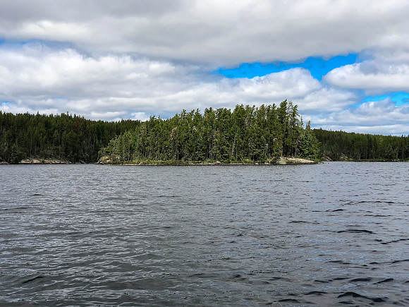 Paddling Page Lake.