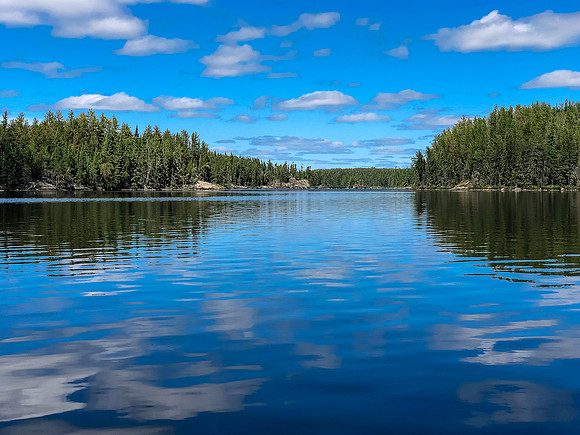 Paddling Page Lake.