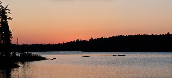 Another peaceful sunset closes out Wednesday.