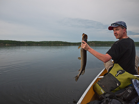Catching fish on Monday morning sure beats work!