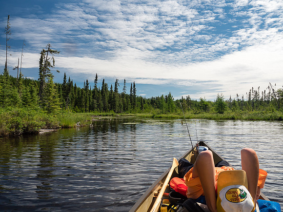 The gorgeous river section between Lac Lammont and Embryo - on the WCPP canoe route map there is no "Lac Lammont" marked.