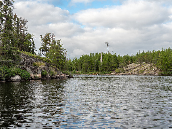 Camp on Haven Lake.