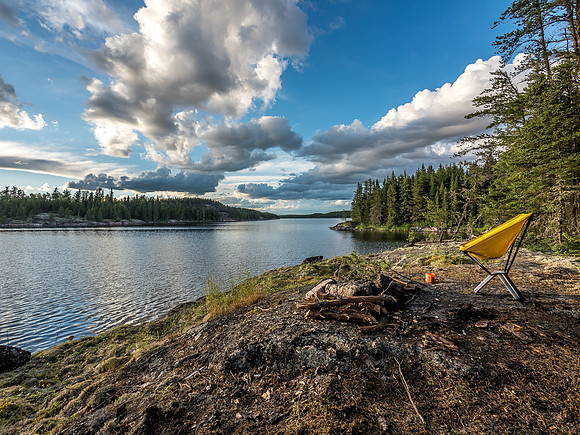 In the evening the tstorms were done and peace returned to our little piece of heaven.