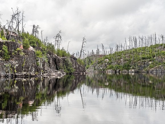 The 'gulch' in 'Gulch' Lake? The portage to Jigsaw is just ahead and left down the gulch.