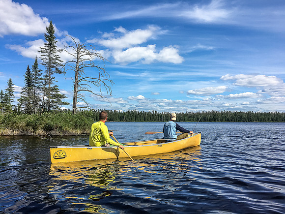 Robertson Lake is quite scenic and loaded with Northern Pike.