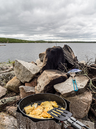 Camp on Haven Lake.