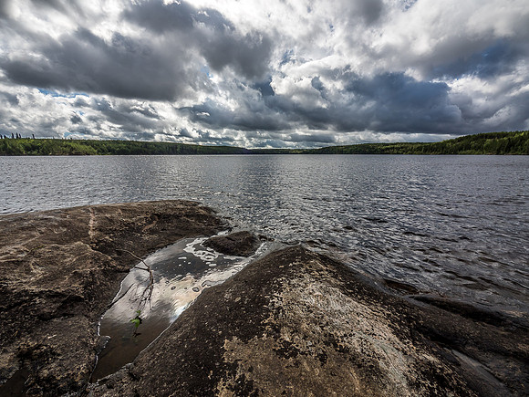 Views south from the Glenn Lake camp.