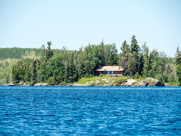 An outpost on Telescope Lake.