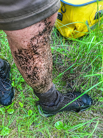 Some of the 575m into Haven Lake weren't that nice. ;)