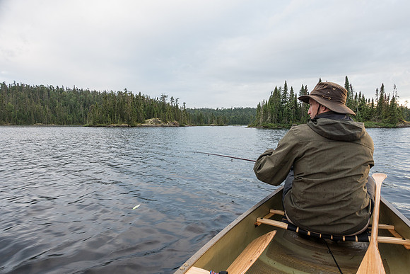 Fishing on Upper Kilburn.