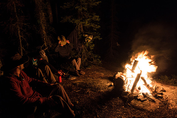 Another delightful WCPP evening bonfire.