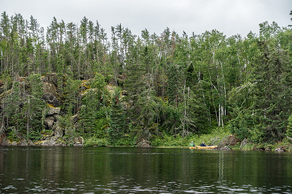 Gorgeous Canadian Shield country on our way to Paull Lake along the Sturgeon River.