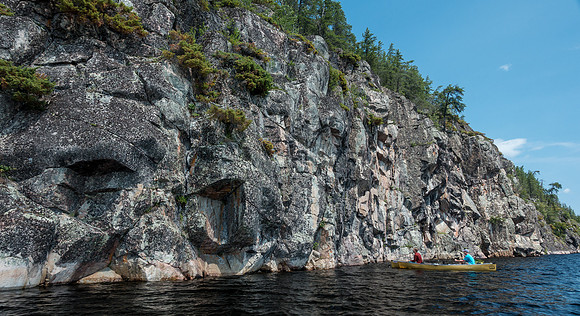 Hansen Lake pictographs.