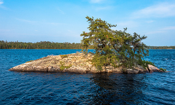 A small island just across from our kitchen.
