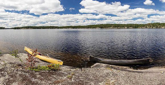 Wrist Lake campsite.
