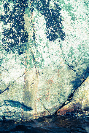 Hansen Lake pictographs.