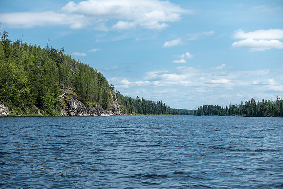 On Hansen Lake.