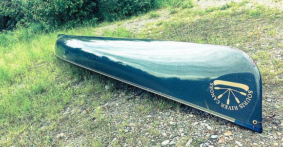 Black Souris River Quetico 16' Canoe.